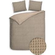 Heckett & Lane Dekbedovertrek Vafala Pale Khaki 260 x 200 220 cm + 2 s...