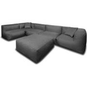 Feel Furniture - Binnen en Buiten bank - Odin - 5 Persoonsbank - Grijs...