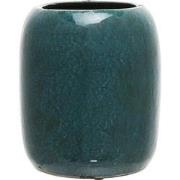 Decoratieve vaas in turquoise groene zandsteen H20