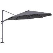 Garden Impressions Hawaii zweefparasol Ø350 cm - frame carbon black - ...