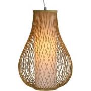 Fine Asianliving Bamboe Hanglamp Handgemaakt - Amber