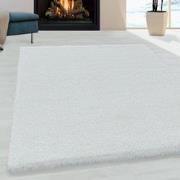 Tapijtenloods Pearl Soft Hoogpolig Vloerkleed Wit- 240x340 CM