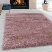 Tapijtenloods Pearl Soft Hoogpolig Vloerkleed Roze- 60x110 CM