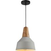 QUVIO Hanglamp rond grijs - QUV5067L-GREY