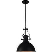 QUVIO Hanglamp rond zwart - QUV5077L-BLACK