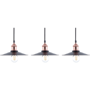 Beliani SWIFT - Hanglamp-Zwart-IJzer