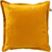 Dutch Decor REBEL - Sierkussen velvet 45x45 cm Golden Glow - geel - Du...