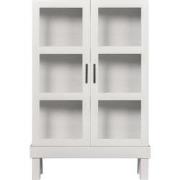 WOOOD Bonk Vitrinekast - Grenen - Mist - 160x103x37