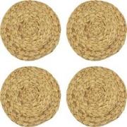 Krumble Placemat geweven rond - 30 cm - set van 4