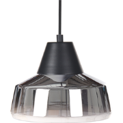 Beliani TALPARO - Hanglamp-Zilver-Glas