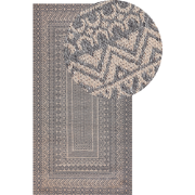 Beliani BAGLAR - Laagpolig-Beige-Jute