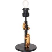 Anne Lighting tafellamp Animaux - zwart - metaal - 17 cm - E27 fitting...