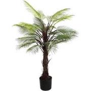 PTMD Kunstplant Palm Tree - 68x86x145 cm - Plastic - Zwart