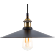 Beliani SWIFT - Hanglamp-Zwart-IJzer