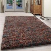 Tapijtenloods Rainbow Soft Shaggy Hoogpolig Vloerkleed Terra- 80x250 C...