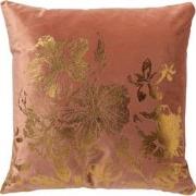 Dutch Decor LILY - Sierkussen 45x45 cm - gouden opdruk - Muted Clay - ...