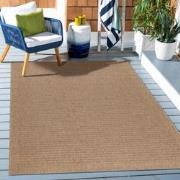 Natur Vloerkleed Bali Buitenkleed Sisal Laagpolig Indoor en Outdoor Be...