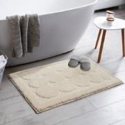 Badmat Antislip - Douchemat Toiletmat Wasbaar Waterabsorberend - Creme...