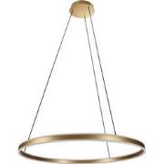 Steinhauer hanglamp Ringlux - goud - metaal - 80 cm - ingebouwde LED-m...