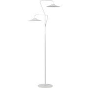 Beliani GALETTI - Staande lamp-Wit-IJzer