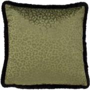 Dutch Decor CHEETA - Kussenhoes met dierenprint 45x45 cm Chive - groen...