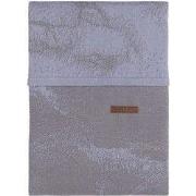 Baby's Only Gebreid baby dekbedovertrek Marble - Cool Grey/Lila - 100x...