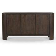 Dressoir Donkerbruin Mangohout - 150x40x76cm - Mitchel