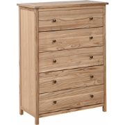 Beliani SALTON - Commode-Lichte houtkleur-Sassafras