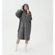 Geen merk SHERRY - Oversized Hoodie - 70x110 cm - Hoodie & deken in éé...