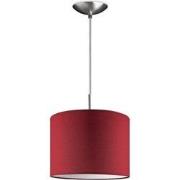 hanglamp tube deluxe bling Ø 25 cm - rood