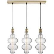 Home sweet home hanglamp Vintage brons 3L Beam Diabolo - helder