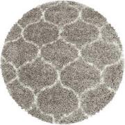 Tapijtenloods Opera Soft Shaggy Rond Hoogpolig Vloerkleed Beige- 200 C...