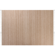 Beliani MALHIA - Gevlochten-Beige-Synthetisch materiaal