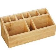 Decopatent® Pennenbakje - Bamboe - Buro Bakje - Pennen Potloden Schare...