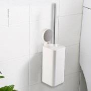 Decopatent® Toiletborstel met houder hangend - WC borstel met houder m...