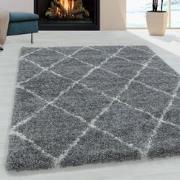 Tapijtenloods Harmony Soft Shaggy Hoogpolig Vloerkleed Grijs- 80x150 C...