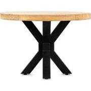 Benoa Jefferson Mango Coffee Table with Spiderleg 80 cm Solid Top