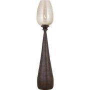 PTMD Midi Brown Mango Wood Stormlight Luster Glass L