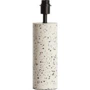 Light&living Lampvoet Ø11,5x41 cm RANDY terrazzo wit+mat zwart