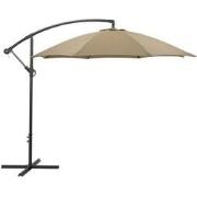 Garden Impressions Athene Zweefparasol Ø300 cm taupe