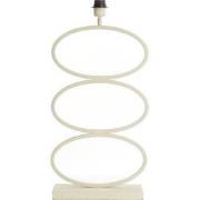 Light &amp; Living - Lampvoet STELIUS - 33x17x59cm - Wit