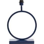 Light &amp; Living - Lampvoet LIVA - 30x12.5x38cm - Blauw