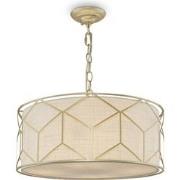 Maytoni - Hanglamp Messina - Goud - Ø45