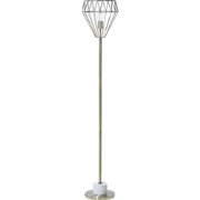 Beliani MOONI - Staande lamp-Messing-Metaal