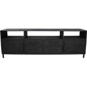 Kick TV dressoir Xavi-175cm - Zwart