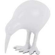 Ornament Bird - Wit - 21x7.5x9.5cm