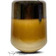 Villa Pottery  Andes vaas Goud Caramel Créme - 25x32