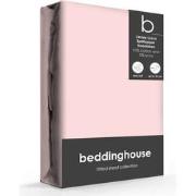 Beddinghouse Splittopper Hoeslaken Jersey-Lycra Lightpink-180 x 200/22...