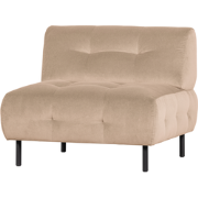 WOOOD Lloyd Fauteuil - Velvet - Sea Salt - 75x90x90