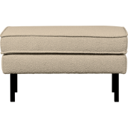 BePureHome Rodeo Hocker Op Poten - Bouclé - Beige - 45x84x54